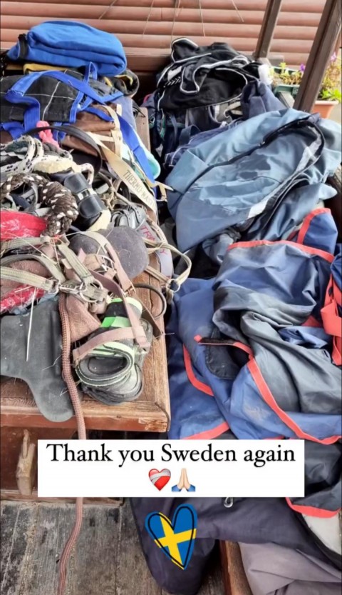 Thank you Sweden for another batch of humanitarian aid for Ukrainian horses